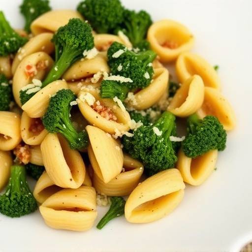 Orecchiette fatte a mano con sugo di cime di rapa