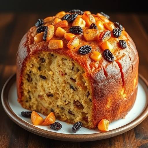 Panettone artigianale milanese con canditi e uvetta